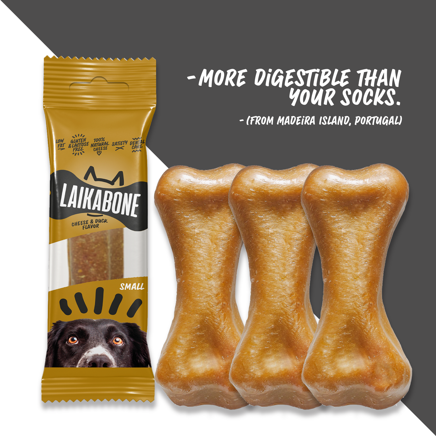 Dog Treats Cheese & Duck chew ( BOX )